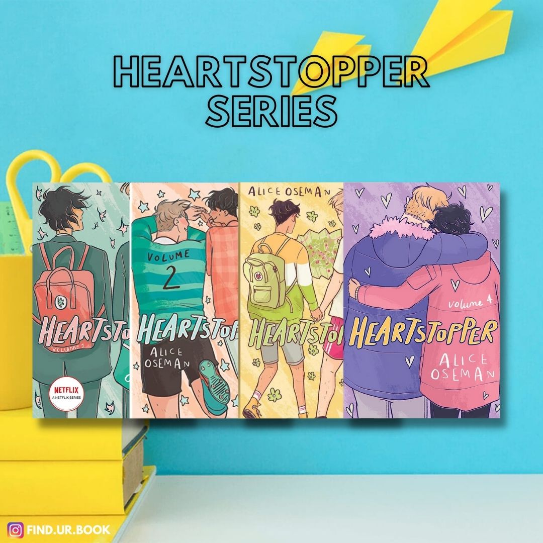 Heartstopper Series Volume 1-4 Books Set By Alice Oseman – Findurbook