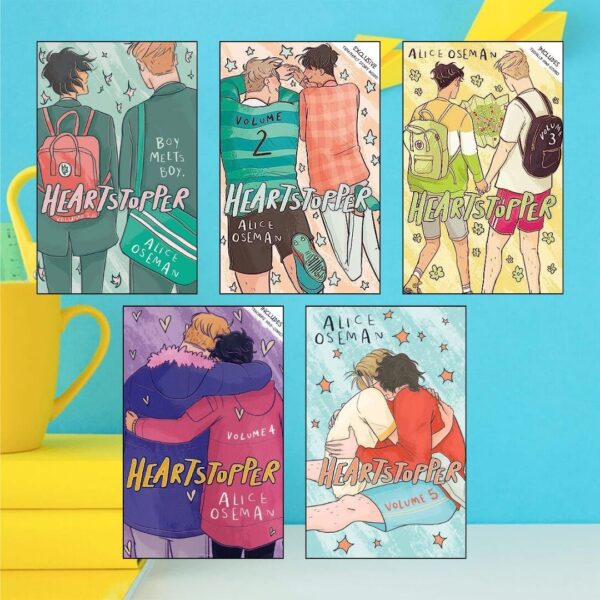 Heartstopper Series (5 Books Combo) - Alice Oseman