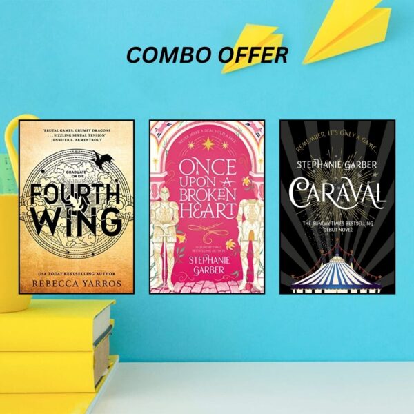 once upon a broken heart book fourth wing book caraval book