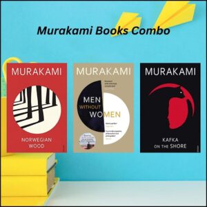 Combo of 3 books Norwegian wood  Men without wonem Kafka on the shore Murakami books