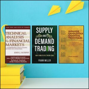 Supply and Demand Trading – Frank Miller Technical analysis of Financial Markets Paperback – John J Murphy Japanese Candlestick Charting Techniques – Steve Nison