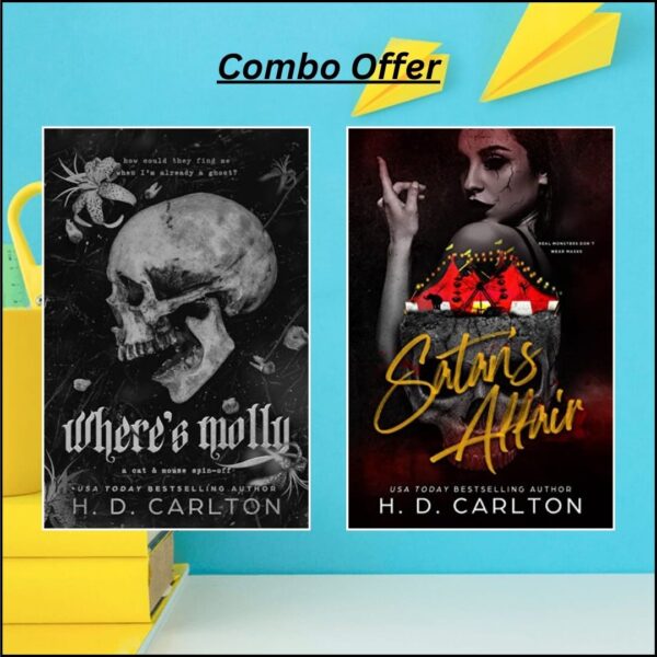 Combo of 2 books Where’s Molly by H.D. Carlton Satan’s Affair by H.D. Carlton