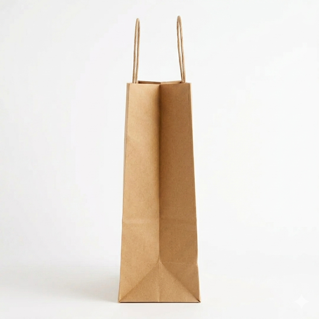 9x6x8 Inches Eco Pack Paper Bag With Twisted Handle - Image 3